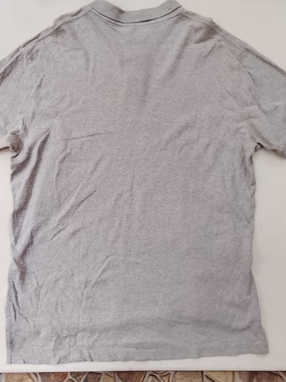 POLO by RALPH LAUREN - The Iconic Mesh Polo - Gris Oxford / Heather Grey - Pony Azul Marino — vista alternativa