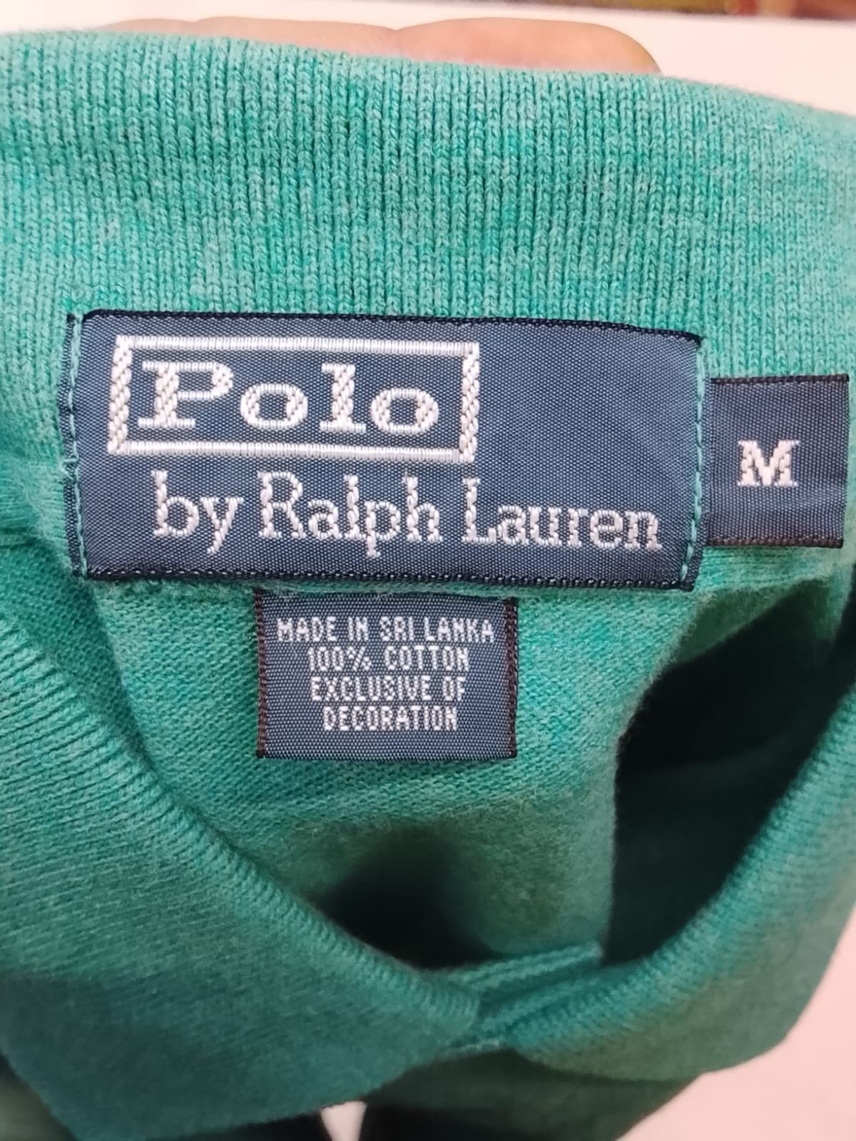 POLO by RALPH LAUREN - The Iconic Mesh Polo - Verde Esmeralda / Teal - Pony Morado — vista alternativa