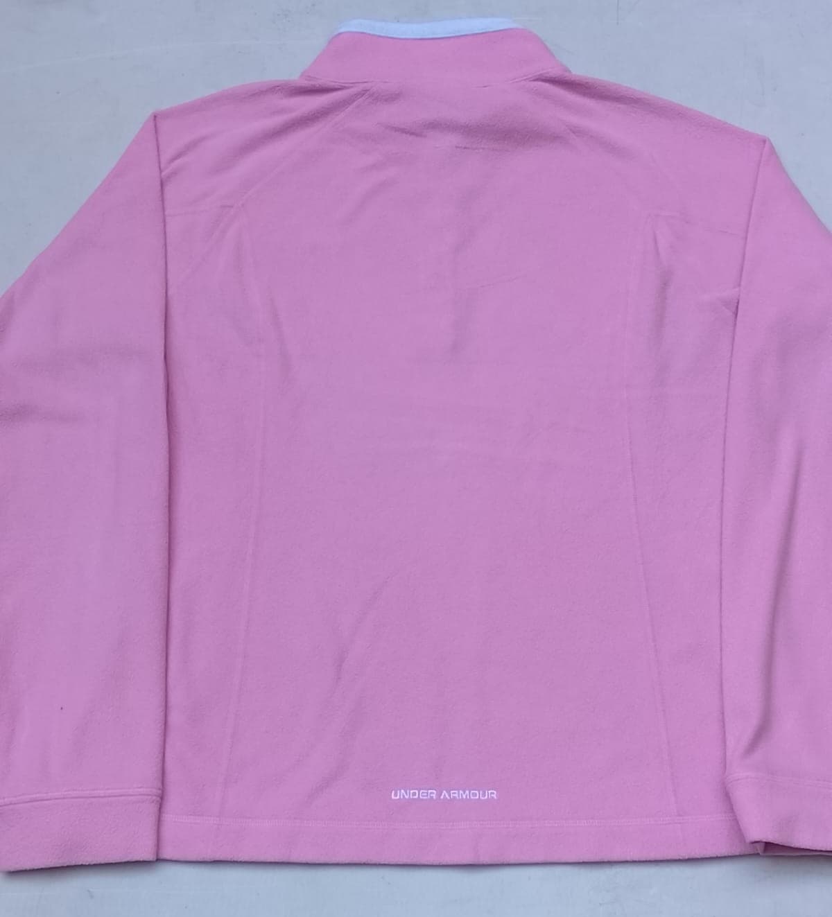 UNDER ARMOUR ORIGINAL - POLAR FLEECE 1/4 ZIP ROSA - TALLA XL? - NUEVO CON ETIQUETA — vista alternativa