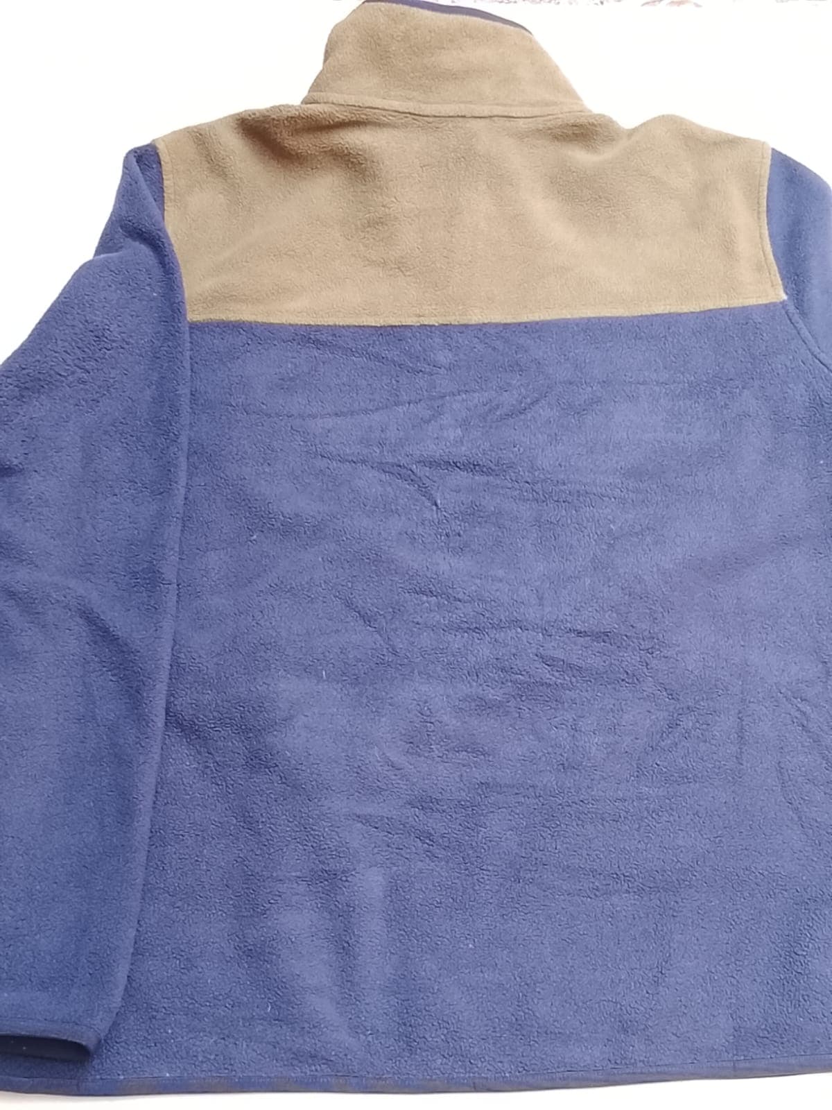 BROOKS BROTHERS ORIGINAL - FLEECE 1/4 ZIP - TALLA XL - AZUL MARINO / OLIVO - NUEVO CON ETIQUETA — vista alternativa