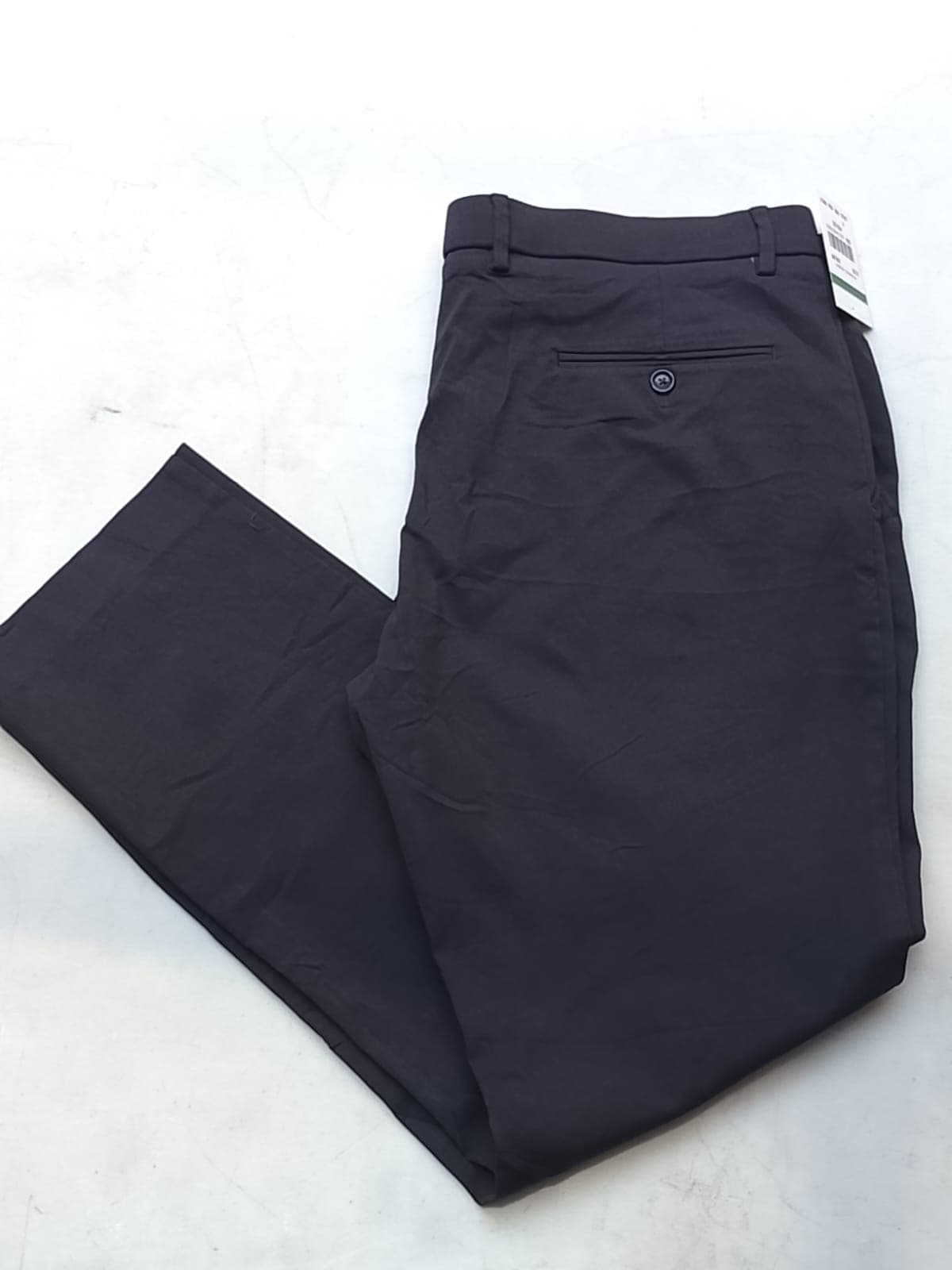 TOMMY HILFIGER ORIGINAL - PANTALÓN VESTIR / OFICINA - STRETCH - TALLA 38W x 30L - GRIS OXFORD - NUEVO CON ETIQUETA — vista alternativa