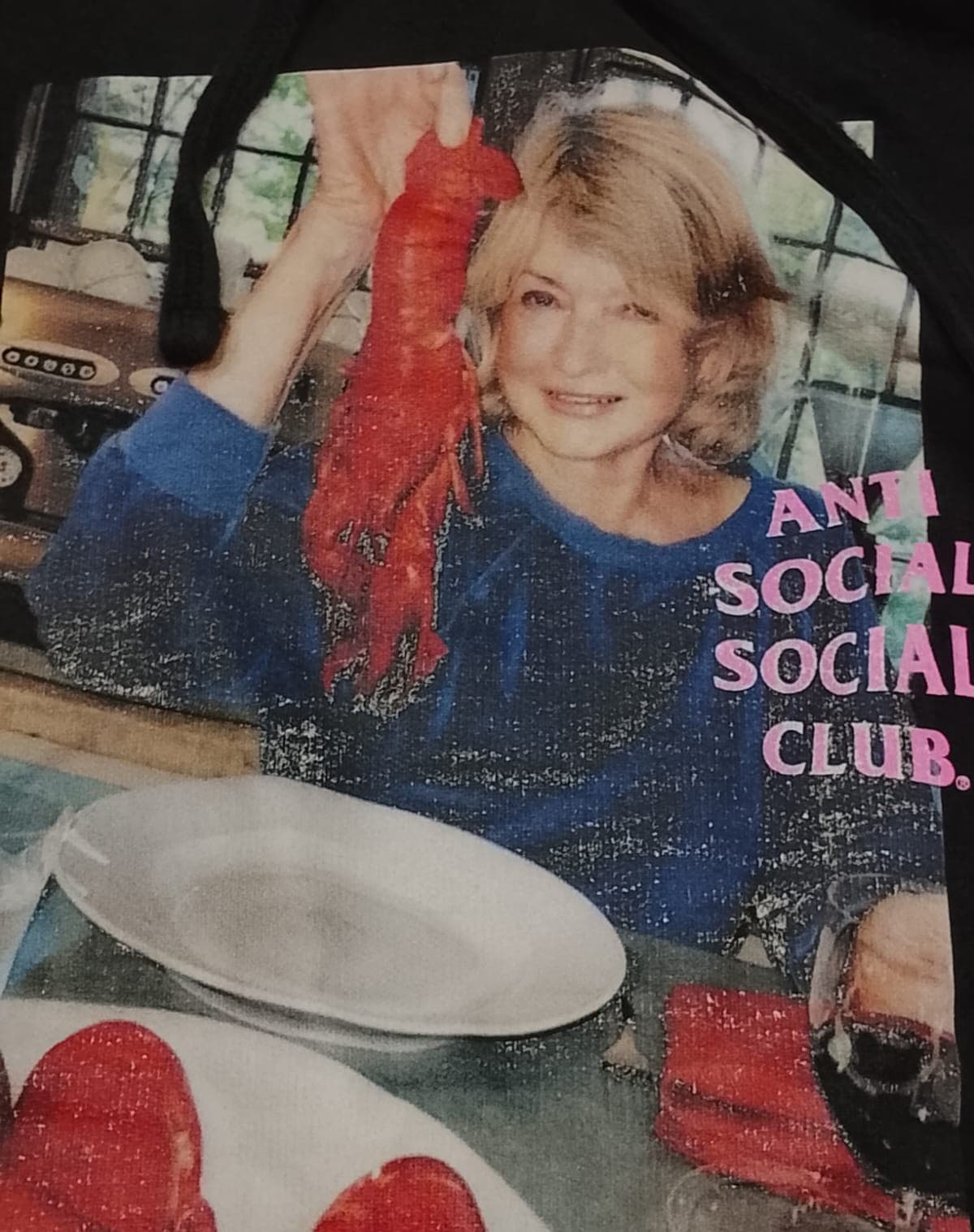 HOODIE SUDADERA ✓ Anti Social Social Club x Martha Stewart original — vista alternativa